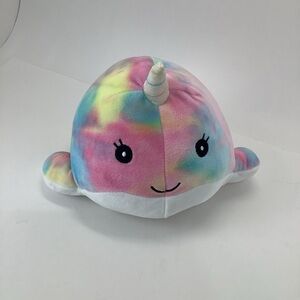 Squishmallows 12" Natalie the Narwhal plush toy